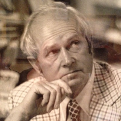 Ranulph Bye portrait by Jack Rosen circa 1973