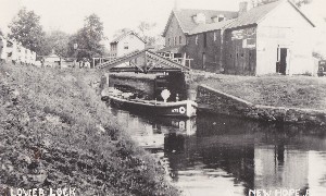 Lower lock on the Delaware Canal in New Hope
