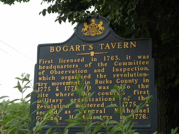 Bogart’s Tavern/General Greene Inn | Solebury Township Historical Society